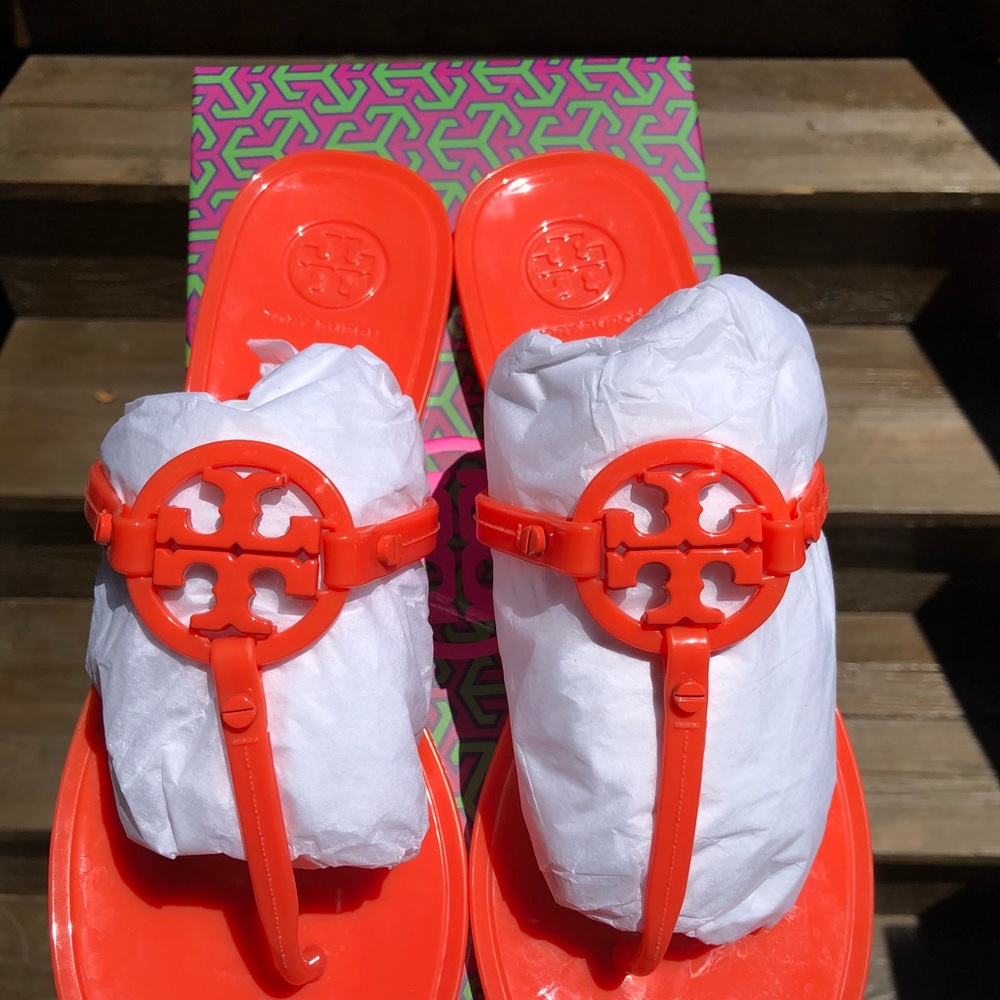 NEW with box Tory Burch mini Miller jelly sandals